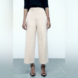 COPY - ZARA HIGH WAISTED CULOTTES PANTS MEDIUM